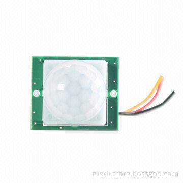 Pyroelectric Infrared (PIR) Motion Sensor Detector Module with 5mA Output Current, 33 x 28mm Size